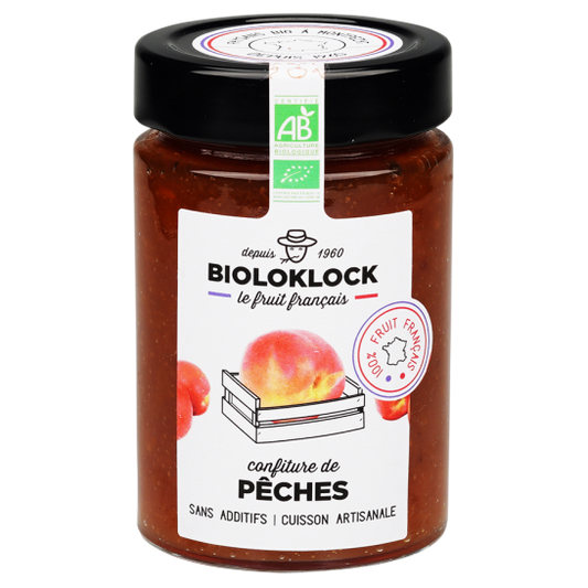 Confiture pêches bio - 1
