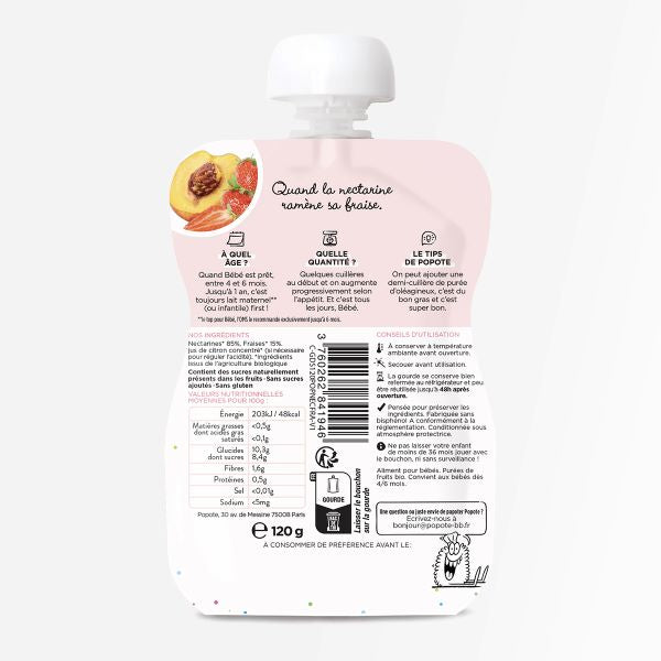 La nectarine et les fraises - 2