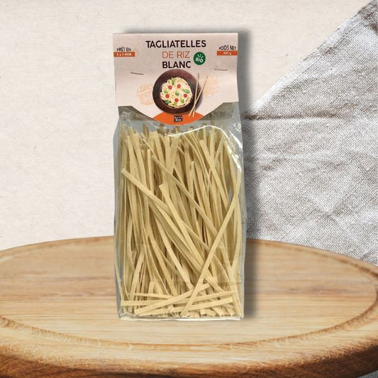 Tagliatelles de riz blanc bio - 1