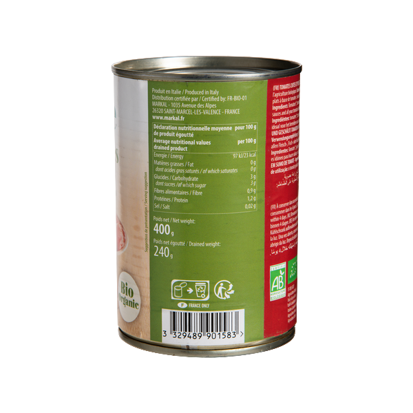 Tomates pelées (boîte métal) - 2